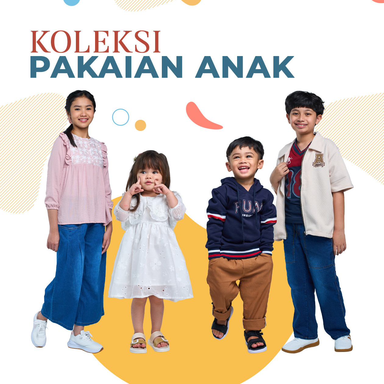 Koleksi pakaian anak 2026